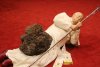 Statuie controversată cu fostul papă Ioan Paul al II-lea: "titanul" care a prins meteoritul 678447