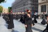 Dansatoare Flamenco îmbrăcate în negru, protest în Sevilla pentru micile afaceri lovite de criza COVID-19 683226