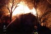 Un bărbat din Cluj a ars într-un incendiul devastator, cu care pompierii s-au luptat 4 ore  693562