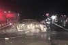 Grav accident rutier la Arad! Una din maşini a luat foc. Sunt 7 victime, iar circulația este oprită 696632