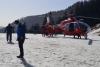 O fetiță de șase ani a căzut din telescaun de la patru metri înălțime! A fost chemat elicopterul SMURD  696692
