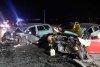 Impact devastator între două maşini, accident cumplit în Urziceni cu trei oameni încarceraţi 696960