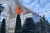 Incendiu puternic la Prefectura Suceava! Pompierii intervin cu 18 mașini de stingere 697715