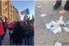 Protest în Timișoara față de carantinarea orașului: „Azi în Timișoara, mâine-n toată țara”. Oamenii au dat foc măștilor! 697850