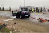 Accident grav în Cluj. Un autoturism s-a făcut praf după ce a intrat în coliziune cu un camion. O persoană a murit 701909