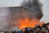 Mesaj RO-Alert, după izbucnirea unui incendiu la un depozit de deşeuri din Buzău 704751