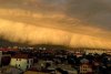 Nor uriaş pe cerul din Buzău, fenomen meteo spectaculos 711860