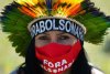 Polițiștii brazilieni au fost goniți cu săgeți la un protest al indigenilor 712993