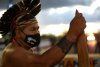 Polițiștii brazilieni au fost goniți cu săgeți la un protest al indigenilor 712998