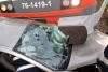 Un şofer a rămas încarcerat după ce maşina sa a fost lovită de un tren în Maramureş 713536