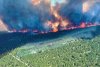 Peisaj infernal din vestul Canadei, afectat de incendii și temperaturi de 50 de grade: Cerul este roșu 714518