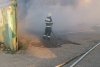 Incendiu puternic la un depozit de deșeuri plastice din Salonta. Două hale cuprinse de flăcări, intervin 30 de pompieri 715593