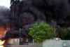 Incendiu puternic la un depozit de deșeuri plastice din Salonta. Două hale cuprinse de flăcări, intervin 30 de pompieri 715594