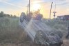 Accident grav în județul Olt! Mașina unui tânăr de 23 de ani a fost spulberată de un tren 715832