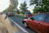 Accident în lanț cu 4 mașini pe Autostrada Soarelui. Traficul este îngreunat 718600