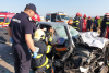 Şapte morţi după un accident devastator între un Mercedes şi un microbuz, în Răcăciuni, Bacău 718527