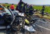 Şapte morţi după un accident devastator între un Mercedes şi un microbuz, în Răcăciuni, Bacău 718531