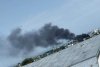 Incendiu puternic în Portul din Galați, la o hală de mase plastice!  719272