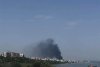 Incendiu puternic în Portul din Galați, la o hală de mase plastice!  719274