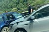Accident cu 4 mașini, la limita dintre județele Sibiu și Vâlcea. Un şofer a intrat cu maşina pe cotrasens. Traficul este blocat 719657