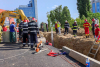 Mai mulți muncitori, prinși sub un mal de pământ lângă Biblioteca Națională din București. Doi bărbați au decedat 719818