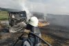Incendiu devastator la Bunești. Peste 35 de hectare de grâu și miriște au fost mistuite de foc 719833