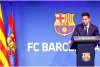 Leo Messi a izbucnit în lacrimi la conferința de presă de adio de la Barcelona: "Nu sunt pregătit pentru asta" 720938