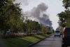 Incendiu violent la o hală din Mogoşoaia, Ilfov 722126