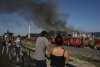 Incendiu violent la o hală din Mogoşoaia, Ilfov 722129