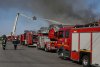 Incendiu violent la o hală din Mogoşoaia, Ilfov 722131
