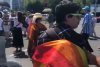 Primul incident la marșurile rivale din București: Susținători LGBT au ajuns la ”Marșul pentru Normalitate” 722064