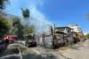 Incendiu violent la terasa unui restaurant din sectorul 3 al Capitalei 722217