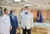 Klaus Iohannis și Florin Cîțu, la ceremonia de Ziua Marinei din portul militar Constanța 722201