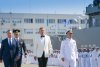 Klaus Iohannis și Florin Cîțu, la ceremonia de Ziua Marinei din portul militar Constanța 722205