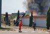 Incendiu devastator la un depozit de materiale plastice din Alba Iulia 722508