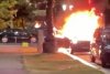 O maşină a luat foc pe Splaiul Independenţei din Capitală 724693
