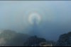 Fenomen rar în munţii Bucegi: imagini cu efectul Gloria sau "omul din nori" 724954