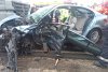 Accident grav la Dumbrăveni între un TIR şi trei maşini. O persoană a ajuns la spital 727725