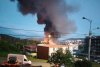 Incendiu puternic în Parcul Industrial din Cluj-Napoca. A fost emisă avertizare Ro-Alert 727790