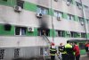 Bolnavi cu tuburi de oxigen scoşi în stradă şi oameni resuscitaţi în curte, după incendiul de la Spitalul de Boli Infecțioase din Constanţa 729527