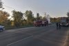 O mașină a luat foc, pe o șosea aglomerată din Pipera. Traficul este blocat 729986
