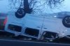 Accident între un autoturism şi un microbuz la Satu Mare, 10 persoane sunt implicate 731549