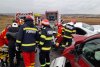Accident cu patru victime în Suceava: Două mașini s-au ciocnit frontal  735023