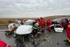 Accident cu patru victime în Suceava: Două mașini s-au ciocnit frontal  735025