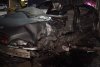 Un şofer începător şi o fată de 14 ani au murit într-un BMW strivit de un TIR, după un accident în Dumbrava, Dâmboviţa 738387
