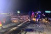 Șase mașini, dintre care trei TIR-uri, implicate înt-un accident pe autostrada Sebeș-Deva 742339