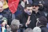 George Simion atacat în timpul manifestațiilor de la Iași.  A fost mânjit cu cerneală pe față: ”Rog Poliția să nu îl amendeze” 746911