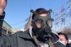 Proteste cu măşti de gaze în faţa unei uzine care poluează în Craiova: "Suntem otrăviţi zilnic" 749210