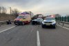 Trafic blocat pe A2 București-Constanța în urma unui accident. A fost solicitat elicopterul SMURD 749501
