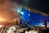 Incendiu de proporții la o fabrică de mobilă din Maramureș. Pompierii se luptă de 5 ore să stingă flăcările 751127